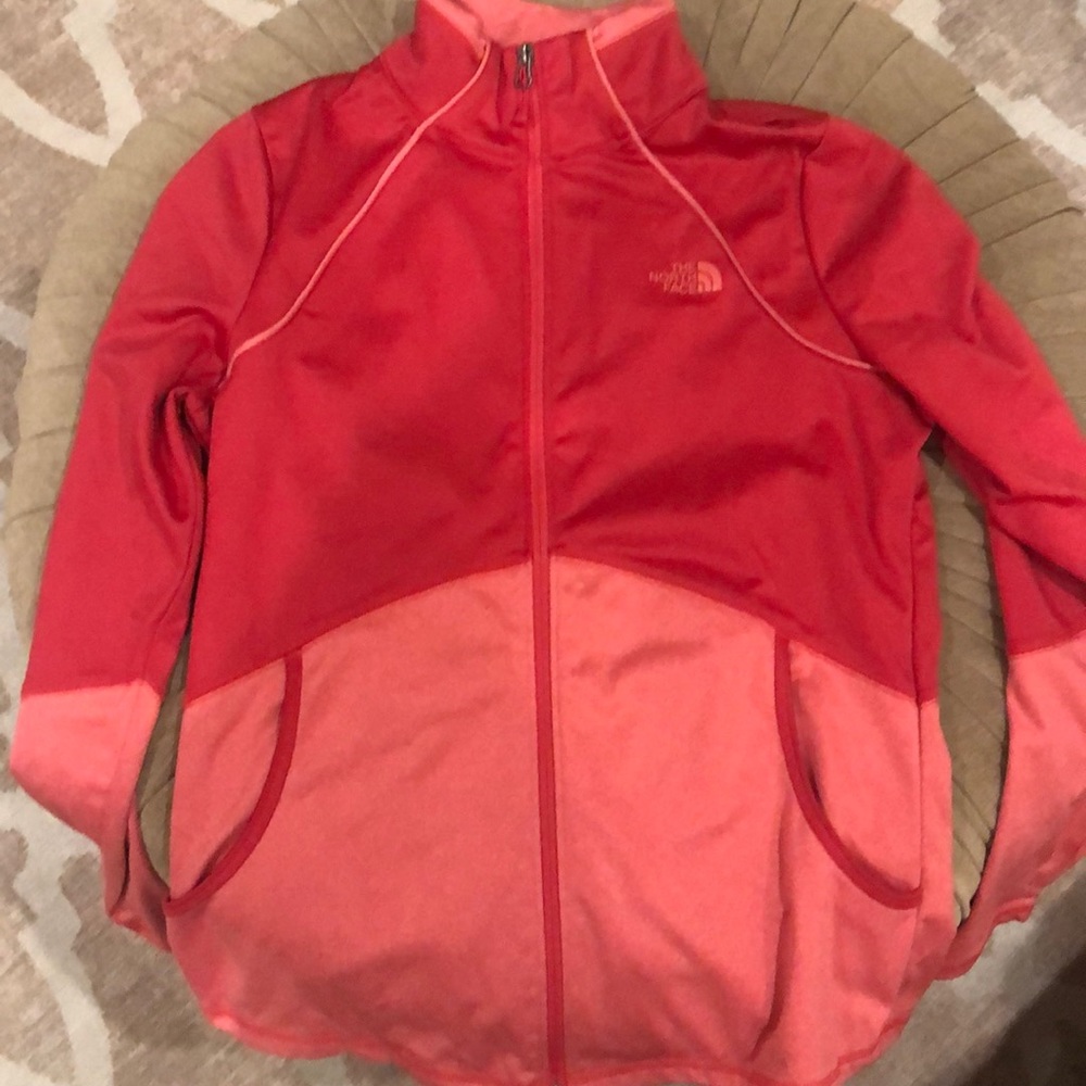 Pink The North Face Zip Up